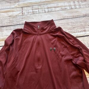 Under Armour Men's Maroon Quarter-Zip